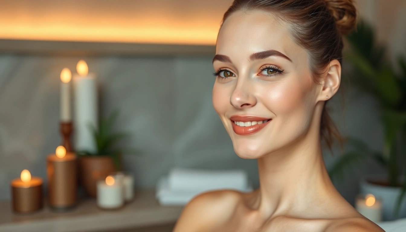 Showcasing anal bleaching before and after, highlighting smooth skin transformation in a serene spa.