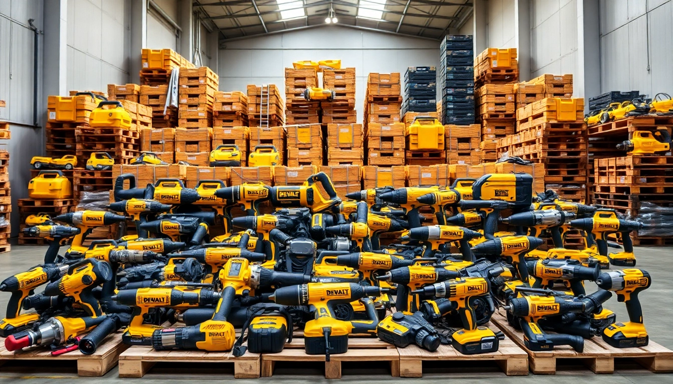 Maximize Your Savings with Best Mix DeWalt Tools Pallets (50 Units) | Wholesale Liquidation & Nationwide Shipping
